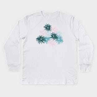 Flowers II Kids Long Sleeve T-Shirt